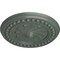 Ekena Millwork Foster Shell Ceiling Medallion (Fits Canopies up to 9 5/8"), 15 3/4"OD x 2"P, Cloud Burst Crackle CM15FOCBC - alternate 2